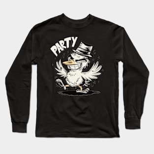 Party cute bird Long Sleeve T-Shirt